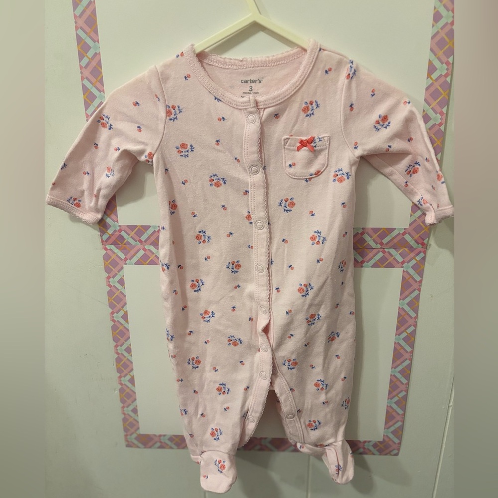 Bundled (4pcs)- Comfy soft snug fit footed pajamas